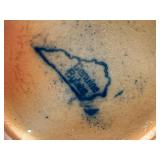 Rare Kentucky Genuine Bybee Honey Gold Crystalline Glaze Handled Vase