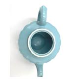 Vintage 1940s Hall Price Blue Tea Pot Darby Pattern 32 Oz.