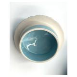 Vintage 1940s Hall Price Blue Tea Pot Darby Pattern 32 Oz.