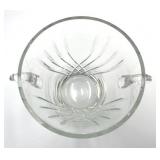 Vintage 7.5" Krosno (Made in Poland) Crystal Ice Bucket
