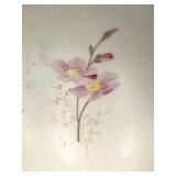 Antique Austrian Hand-Painted Ewer with Gold Handle