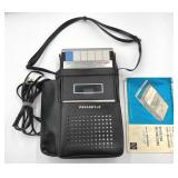 Vintage Panasonic RQ-2092 Portable Cassette Tape Recorder