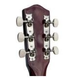 Vintage Harmony Sunburst Acoustic Parlor Guitar (Model H0401P) 36"