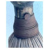 Vintage 28-Inch Berea College Student Craft Industries Hand-Made Straw Whisk Broom