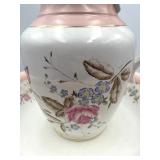 19th Century Trenton Potteries Company Parisian Granite Wash Basin (4.5" T x 15" W) and Pitcher (12" Tall)