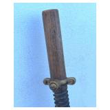 Pair of Vintage Wooden Book Binding Finishing Presses