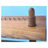 Pair of Vintage Wooden Book Binding Finishing Presses