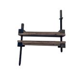 Pair of Vintage Wooden Book Binding Finishing Presses