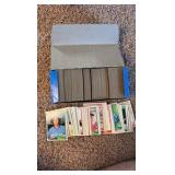 1981 Topps Baseball Card Vending Box With About 500 Cards