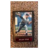 Nolan Ryan Baseball Card Plaque and Nameplate