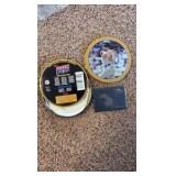 1997 Topps Cal Ripken Jr. Screen Plays 3D Card with Display and Metal Container
