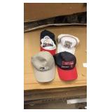4 Baseball Caps, Two Minnesota Twims Hats and Two Poker Texas Hold’em Hats