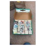 Big Box of 1990’s Baseball, Football and Basketball Cards, Hundreds of Cards