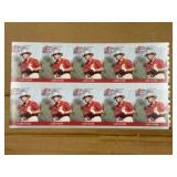 1990 Pro Set Gary Player Uncut Sheet of Golf Cards RARE Collectible PGA Legend