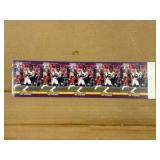 1990 Pro Set Anthony Carter Uncut Sheet of NFL Cards RARE Collectible Vikings Legend