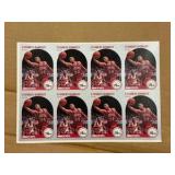 1990 NBA Hoops Uncut Sheet of Charles Barkley Basketball Cards RARE Philadelphia 76ers NBA Hall of Famer