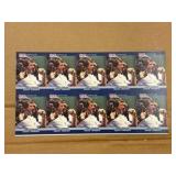 1990 Pro Set Uncut Sheet of Football Cards Jimmy Johnson Legendary  Coach RARE