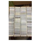 Big Box of “Shiney” Chrome Cards, Baseball, Basketball and Football, Mostly Newer