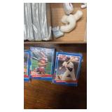 1991 Donruss Baseball Card Complete Set, Separated Into Team Bags and Organized by Number