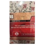 2003 Flair Pedro Martinez Sweet Swatch Jersey Oversized Card, Huge Game Used Jersey Piece