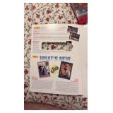 1993 Donruss Promotional Material and Information Given to Sports Cards Stores, Includes Promo Sample Card