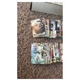 Box of NFL Pro Set Football Cards