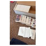 1991 Upper Deck Baseball Card Lot, Partial Set With Stickers