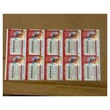 1990 Pro Set Arnold Palmer Uncut Sheet of Golf Cards RARE Collectible PGA Legend