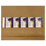 1990 Pro Set Anthony Carter Uncut Sheet of NFL Cards RARE Collectible Vikings Legend