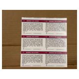 NBA Hoops Michael Jordan and Magic Johnson Uncut Sheet of Cards RARE Collectible NBA Legends