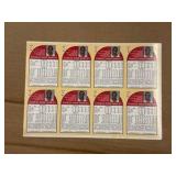 1990 NBA Hoops Uncut Sheet of Charles Barkley Basketball Cards RARE Philadelphia 76ers NBA Hall of Famer