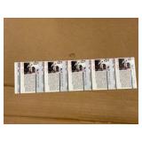 1990 Pro Set Jim Plunkett Uncut Sheet of NFL Cards RARE Collectible