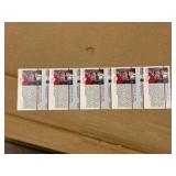 1990 Pro Set Joe Montana Uncut Sheet of Cards RARE NFL Super Bowl Cards