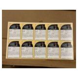 1990 NBA Hoops Uncut Sheet of Cliff Robinson Rookie Cards Basketball Cards RARE NBA