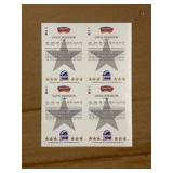 1990 NBA Hoops David Robinson All Star Game Uncut Sheet of Cards RARE NBA Hall of Famer