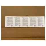 1990 NBA Hoops Uncut Sheet of Derrick Coleman Rookie Cards Basketball Cards RARE