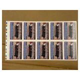 1990 NBA Hoops Isiah Thomas Back to Back World Champions Uncut Sheet of Cards RARE NBA Basketball Cards