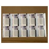 1990 Pro Set Uncut Sheet of Football Cards Featuring Super Bowl #18 RARE Collectible NFL