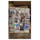 Big Box of “Shiney” Chrome Cards, Baseball, Basketball and Football, Mostly Newer