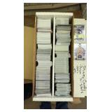 Box of “Shiney” Metallic and Chrome Looking Cards, Mix of Football, Baseball and Basketball, Lots of Stars