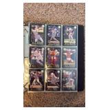 Binder of Baseball All Star and Insert Card From 1990’s