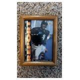 Michael Jordan Baseball Card Oversized, Comes in Frame