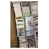 Huge 5-Row Box of Sports Cards Mix of Sports and Years, Lots of Star Cards