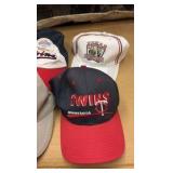 4 Baseball Caps, Two Minnesota Twims Hats and Two Poker Texas Hold’em Hats