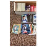 Box of Chicago Cubs and White Sox Baseball Cards from 1990’s