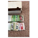 Half Filled Box of Vintage Football Cards From the 1980’s