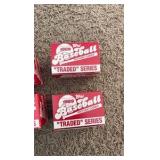 1986 and 1989 Traded Series Nearly Complete Sets, Two of Each Year, Missing Key Rookie Cards