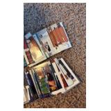 Small Box of Baseball Cards, Three Game Used Jersey Cards and Dozens of Other Stars and Commons