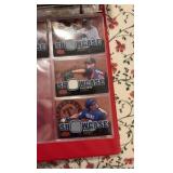 2006 Flair Showcase Jersey Card Lot, 4 Cards Featuring Game Used Jersey Pieces