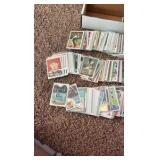 Box of Mixed Baseball Cards, Some Stars, Parallels, Vintage and Modern, Most Cards are Sleeved